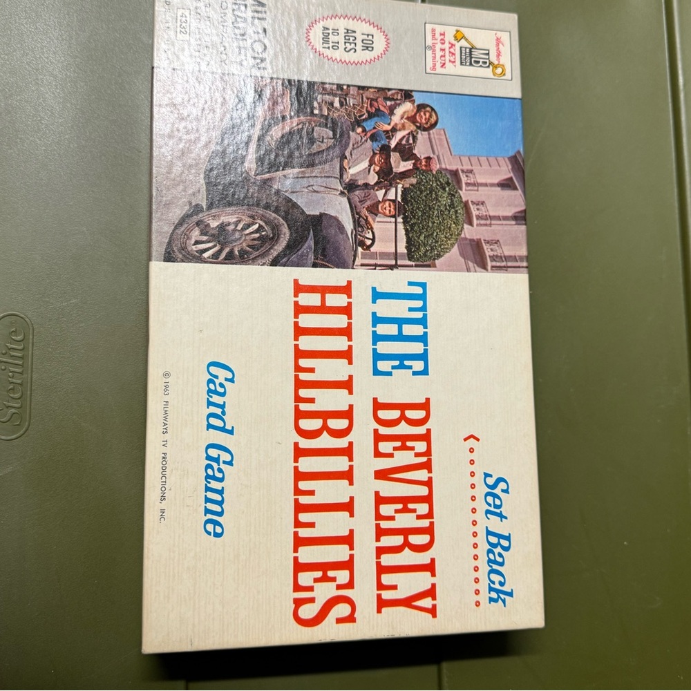 Vintage Beverly Hillbillies card game